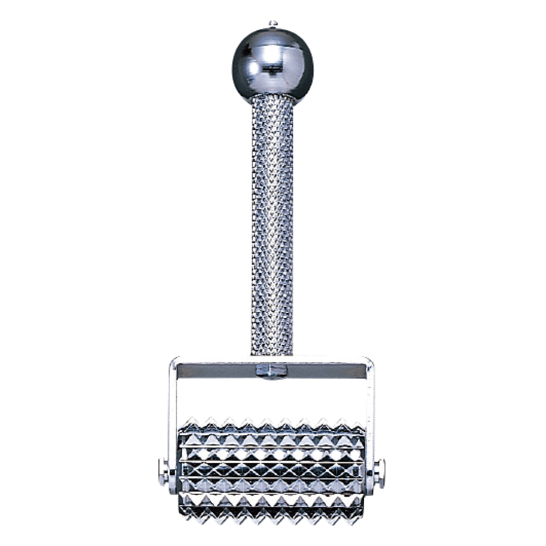 ﾛｰﾗｰ付き員利太針(ｲﾝﾘﾀｼﾝ/ｴﾝﾘﾀｼﾝ)