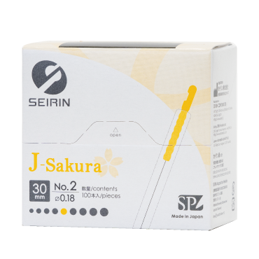 ｾｲﾘﾝ鍼J-Sakura(J-ｻｸﾗ) 100本入り【旧:JSPﾀｲﾌﾟ】