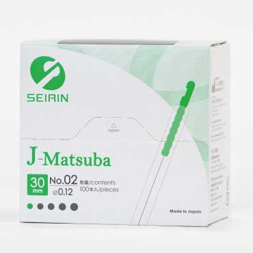 ◆ｾｲﾘﾝ鍼J-Matsuba(J-ﾏﾂﾊﾞ) 100本入り