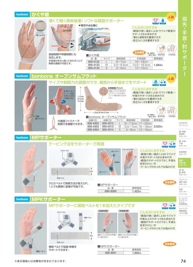 PMKサポーター☆4セット ダイヤメディカルカタログVol.2（患者用）